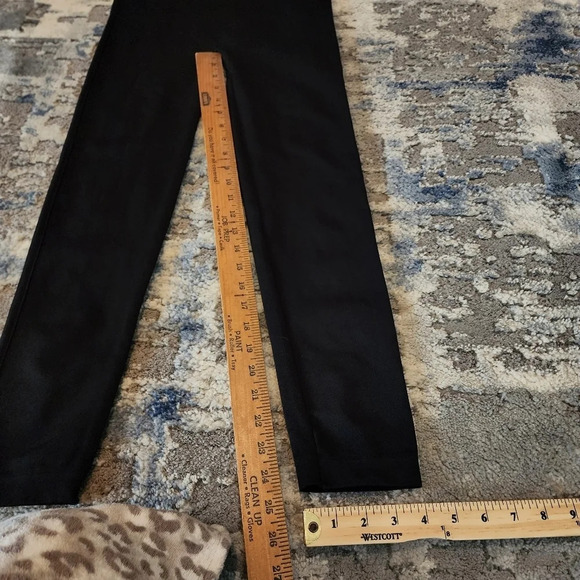 SPANX black leggings tights size XL Crop Ankle - Picture 13 of 14